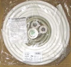 送料込！エアコン施工に必需品！「関東機材」2分3分7m品 部材付