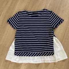 裾フリルTシャツのサムネイル
