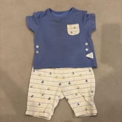 パジャマ Tシャツ パンツ セット 男の子 80 ユニクロのサムネイル