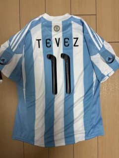 2010アルゼンチン代表 テベス11番ユニフォーム - メルカリ