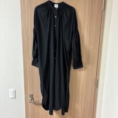 ワンピース Pau thongvird / Gather Big Shirt(Black) Pau thongvird Gather Big Shirt(Black) - メルカリ
