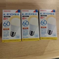TOSHIBA LED 電球 LDA7L-H/60W/2のサムネイル