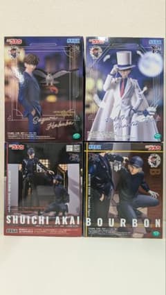 名探偵コナン フィギュア 4点セット