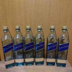 Johnnie Walker Blue Label 空瓶 6本セットのサムネイル