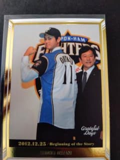 大谷翔平 日本ハムファイターズ トレーディングカードのサムネイル