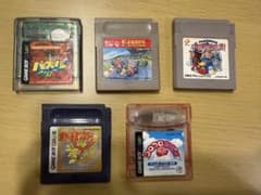 ゲームボーイ ゲームボーイカラー ソフト 5本セット|mercariメルカリ