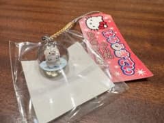 超希少】ハローキティ ご当地キティ 十二支 戌 水入り丸玉ストラップ