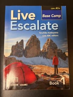 語学+参考書 Live Escalate Book 1: Base Camp 大学英語教科書出版 成美堂
