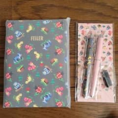 フェイラー☆手帳&万年筆&ペン&便箋4点セット新品未開封glow付録のサムネイル