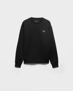 【極美品】PRADA 22AW RE-NYLON トライアングルロゴトレーナー PRADA 22AW RE-NYLON トライアングルロゴ スウェット - メルカリ