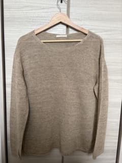 プラージュ　ベージュ 麻ニットのサムネイル
