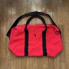 POLO RALPH LAUREN ボストンバッグ レッドのサムネイル