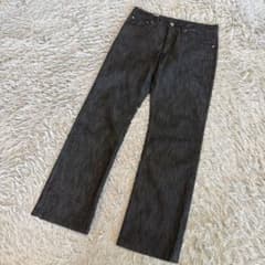 日本製 TAKEO KIKUCHI ストライプ柄 デニム パンツ size2