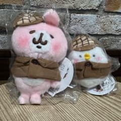 カナヘイの小動物 ゆるっとストア ポップアップ 名探偵ぬいぐるみ 2点のセット カナヘイの小動物 ゆるっとストア ポップアップ 名探偵ぬいぐるみ 2点
