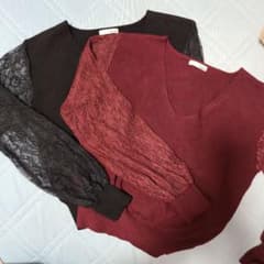 RESEXXY♡︎︎︎レース切替ニットのサムネイル