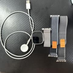 Apple Watch ウルトラ初代＋ホワイト オーシャンバンド（充電器付き 
