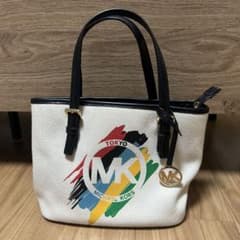 MICHAEL KORS TOKYO MK ハンドバッグ ホワイト/ブラックのサムネイル