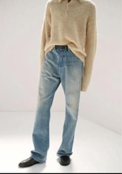 auralee SELVEDGE FADED LIGHT DENIM pantsのサムネイル