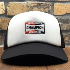 CHAMPION 】 5パネルメッシュロープ トラッカーキャップ fartco - メルカリ