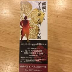 大河ドラマ館(岐阜県可児市)チケットのサムネイル