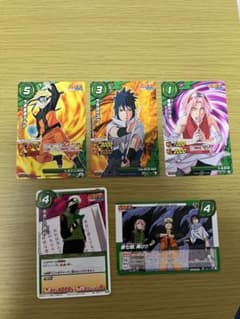 希少プロモ ミラバト ミラクルバトルカードダス ナルト5枚セット