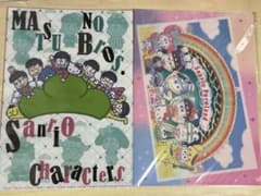 おそ松さん×サンリオコラボ　クリアファイル2枚のサムネイル