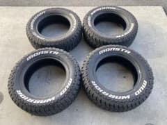 送料込》ジムニー 215/70R16 107/105 4本セットホワイトレター - メルカリ