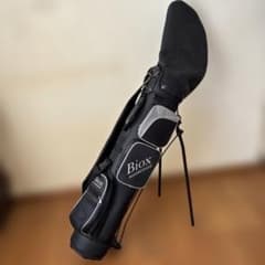 Bio x AGGRESSIVE Golf Bag, Black, Half Size, Limited Time Sale