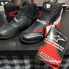 新品・未使用アルパインスターズ SMX-1 BLACK WHITE REDのサムネイル