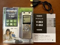 OLYMPUS/オリンパスVoice-Trek V-862ボイスレコーダー電池付のサムネイル