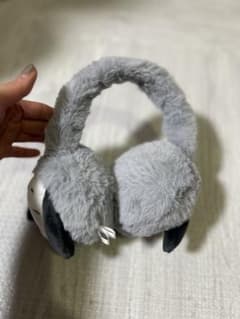 Snoopy earmuffs and ear cuffs