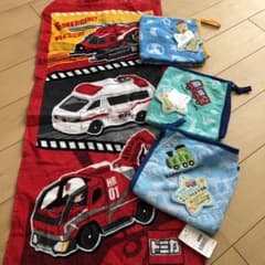 トミカタオル&ループタオルセットのサムネイル