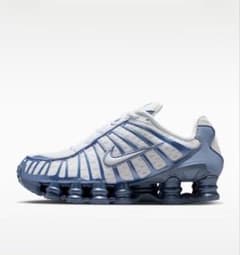NIKE Shox TL ホワイト ブルー スニーカーのサムネイル
