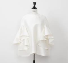 HEVE Silky Cape BL vanilla シルキーケープブラウス - メルカリ