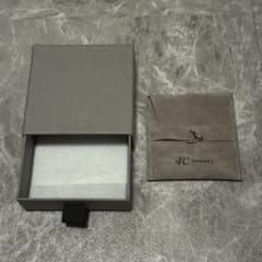 4℃ HOMME+ ピアス 片耳用 シルバー　K10のサムネイル
