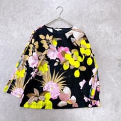 LEONARD SPORT フラワープリント カットソー 袖脇トリム 42 - メルカリ