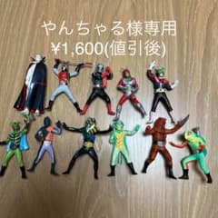 仮面ライダーHGカプセルフィギュア。11体。のサムネイル