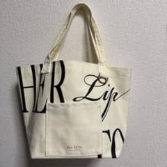 【即日発送】Herlipto Daily Logo Tote monomone Herlipto Daily Logo Tote monomone ホワイト - メルカリ