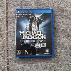 PSVITA マイケル・ジャクソン ザ・エクスペリエンス HD 説明書つき