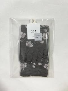 23区　新品5本指ソックス22cm～24cmソフトクチゴム❁⃘*.花柄