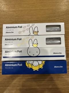 ミッフィー アルミホイル 4本セットのサムネイル