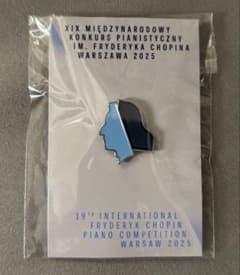 第19回 ショパン国際ピアノコンクール2025 ピンバッジ - メルカリ