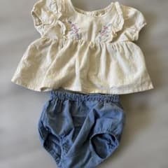 フリル付きトップスとブルマセットのサムネイル