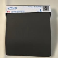 ユニクロエアリズムUVカットレギンス（十分丈）オリーブ　Lサイズ新品のサムネイル