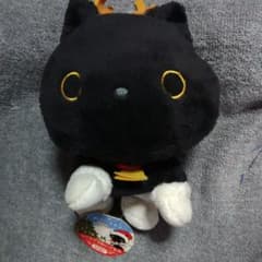 크리스마스 검은 고양이 인형 양말 냥코