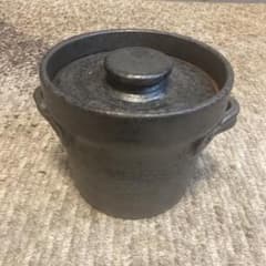 【美品】石渡磨美さん 炊飯土鍋1合黒錆 美品】石渡磨美さん 炊飯土鍋1合黒錆 - メルカリ