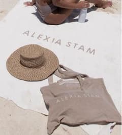 ALEXIA STAM 新品未使用 ビーチマット　ラグのサムネイル