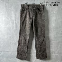 00s 5351 pour les HOMMES レオパード デニム N715 - メルカリ