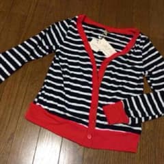 INGNI系♡ボーダー柄トップス♡カーディガン♡新品未使用♡マリン柄のサムネイル