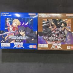 進撃の巨人　ソードアート・オンライン UNION ARENA Vol. 2 進撃の巨人 ソードアート・オンライン UNION ARENA Vol. 2 - メルカリ